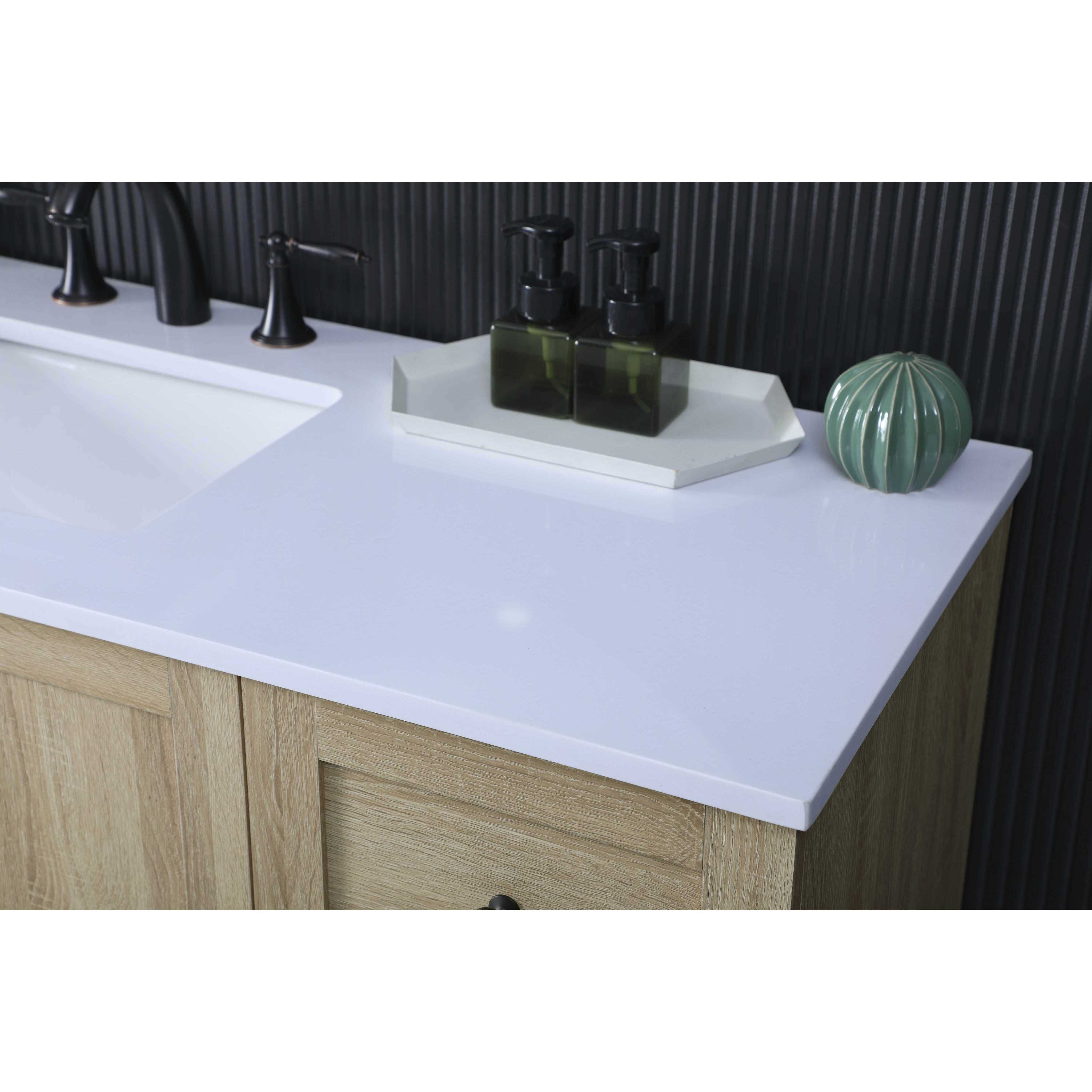 Soma 54 X 34 inch Mango Wood Bathroom Vanity Cabinet