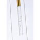 Ruelle 5 Light 16 inch Gold Pendant Ceiling Light