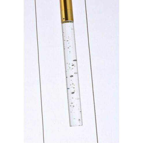 Ruelle 5 Light 16 inch Gold Pendant Ceiling Light