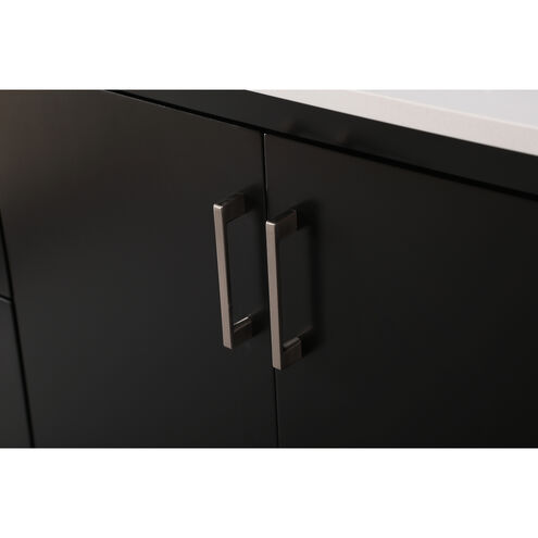 Hayes 54 X 22 X 35 inch Black Vanity Sink Set