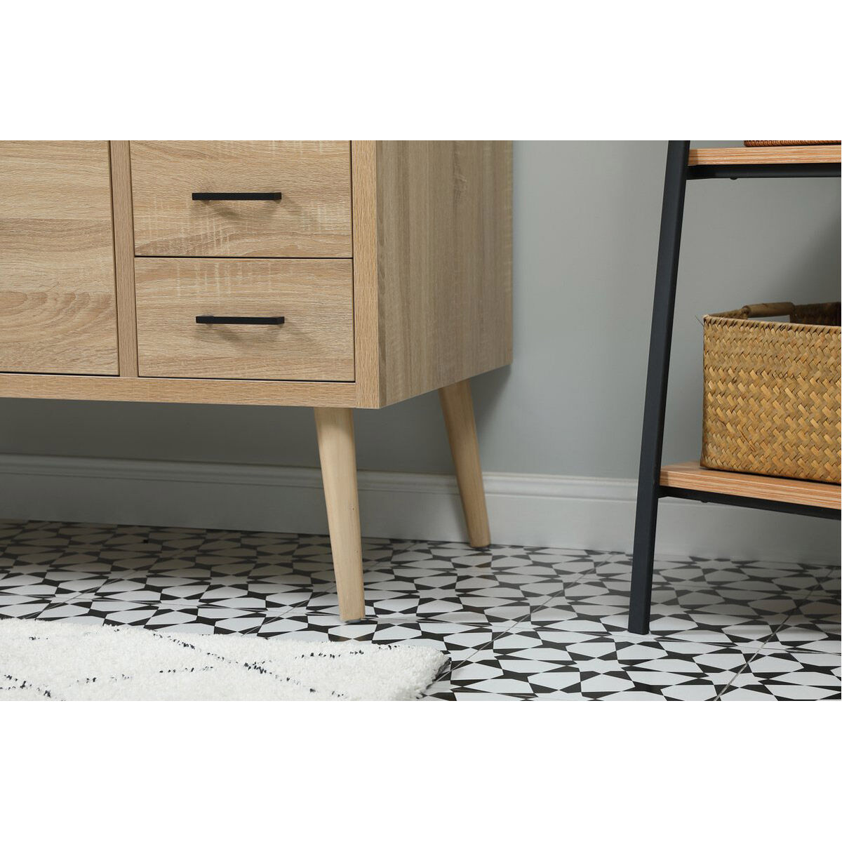 Boise 48 X 22 X 33.5 inch Mango Wood Vanity Sink Set in Not Included