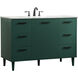 Baldwin 48 X 22 X 34 inch Green Vanity Sink Set