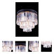 Sydney 9 Light 20 inch Matte Black Flush Mount Ceiling Light in Clear, Urban Classic