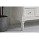 Lexington 48 X 21.5 X 35 inch Antique White Vanity Sink Set