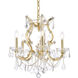 Maria Theresa 6 Light 20 inch Gold Dining Chandelier Ceiling Light in Clear, Royal Cut