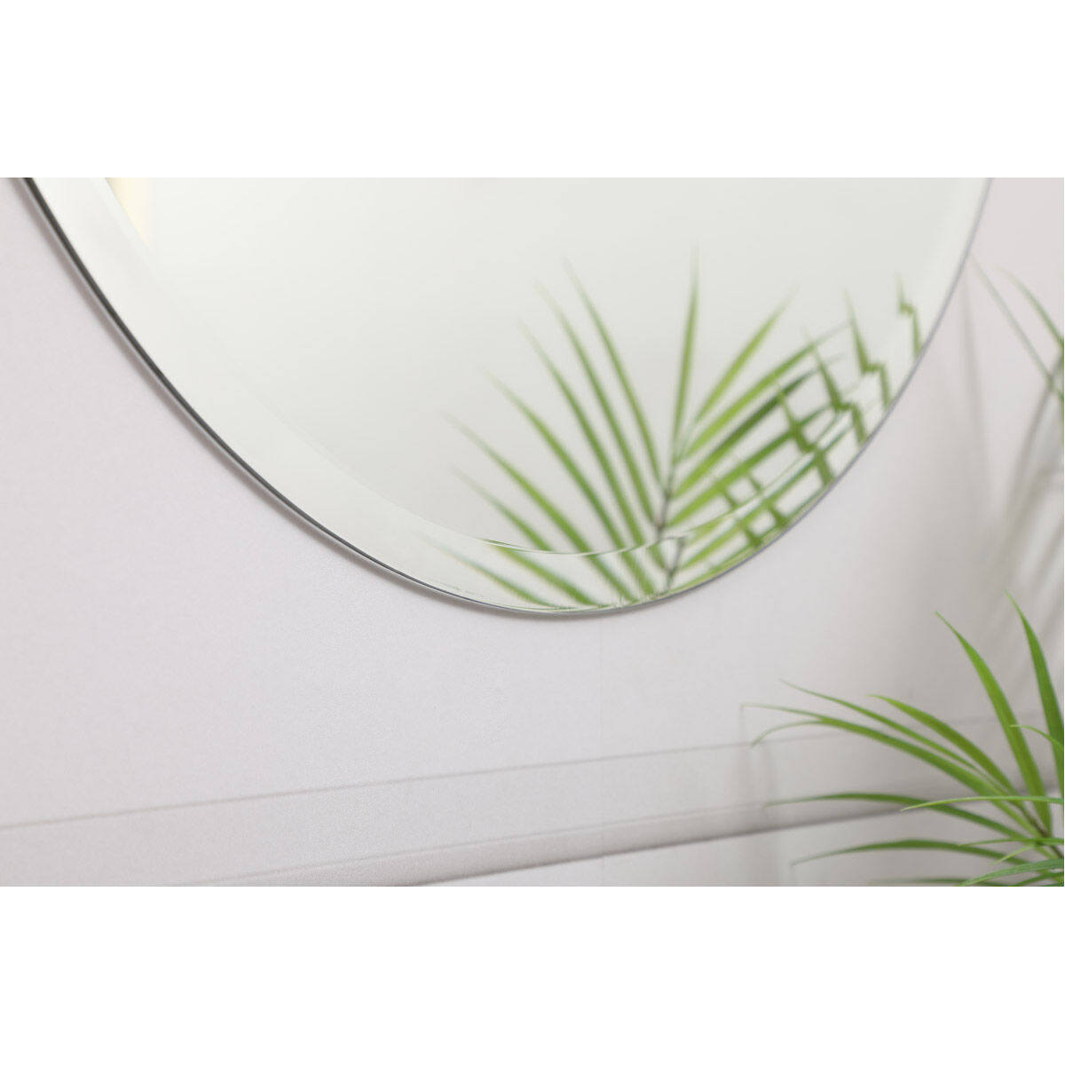 Gracin 24 X 24 inch Clear Wall Mirror