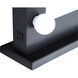 Brenda 32 X 24 inch Black Lighted Wall Mirror