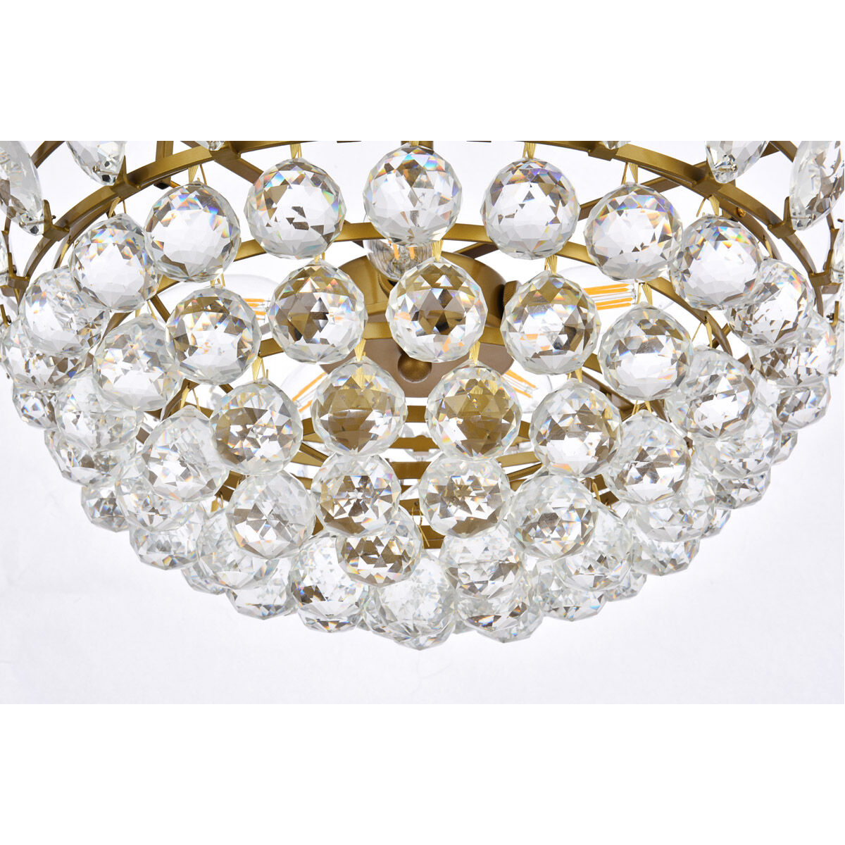 Emilia 5 Light 20 inch Brass Pendant Ceiling Light