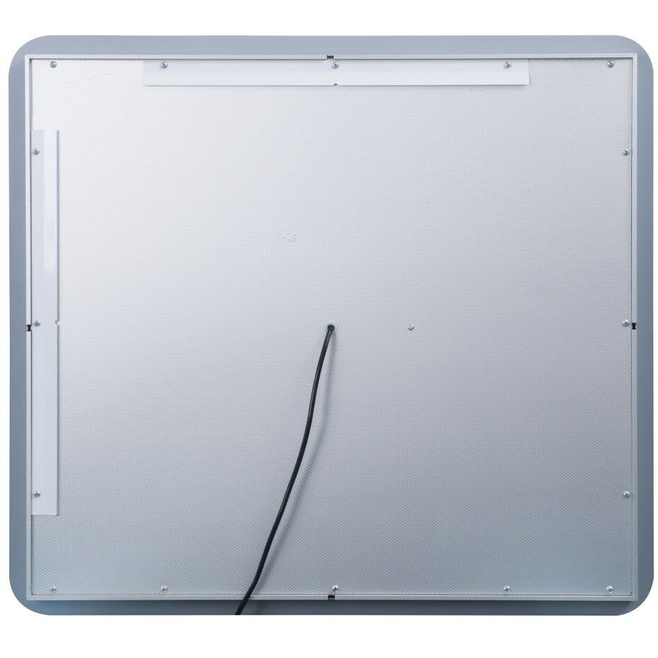 Genesis 30 X 24 inch Glossy White LED Mirror