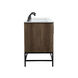 Eugene 60 X 22 X 33.5 inch Natural Oak Vanity Sink Set