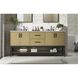 Lennox 72 X 34 inch Honey Brown Bathroom Vanity Cabinet