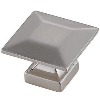 Cecil Brushed Nickel Hardware Cabinet Knob, Set of 10