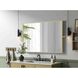 Amoura 48 X 30 inch Brass Mirror