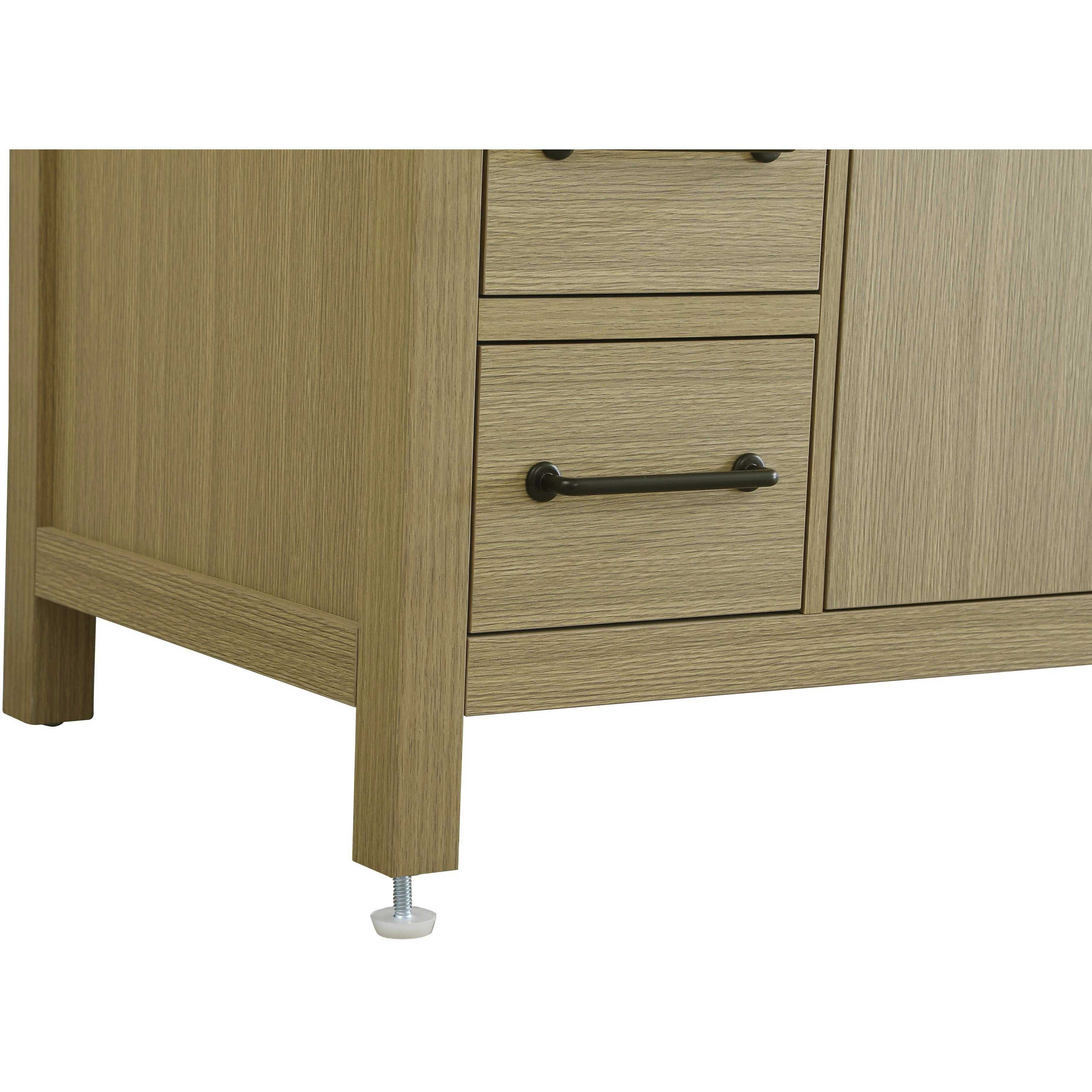 Nathan 42 X 34 inch Honey Brown Bathroom Vanity Cabinet