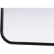 Remy 36 X 30 inch Black Mirror