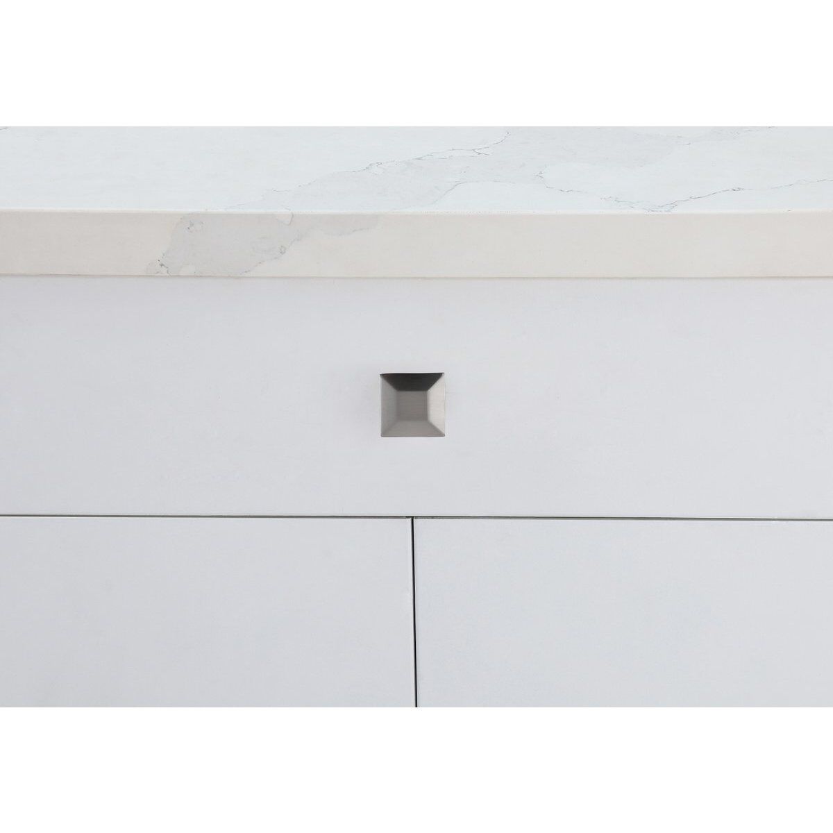 Cecil Brushed Nickel Hardware Cabinet Knob, Set of 10