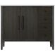 Blakely 42 X 34 inch Chocolate Oak Bathroom Vanity Cabinet