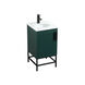 Eugene 19 X 18 X 33.5 inch Green Vanity Sink Set