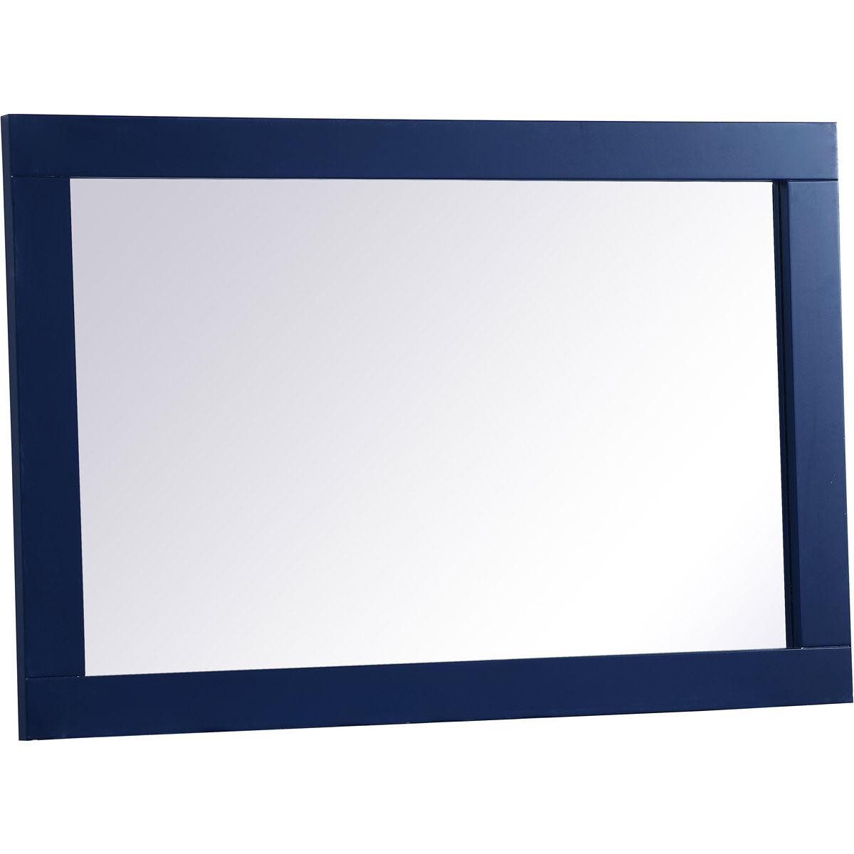 Aqua 36 X 24 inch Blue Vanity Mirror