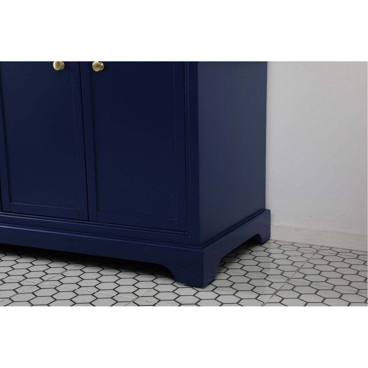 Americana 72 X 22 X 35 inch Blue Vanity Sink Set