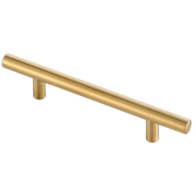 Quinn Brass Hardware Drawer Pull, Set of 10
