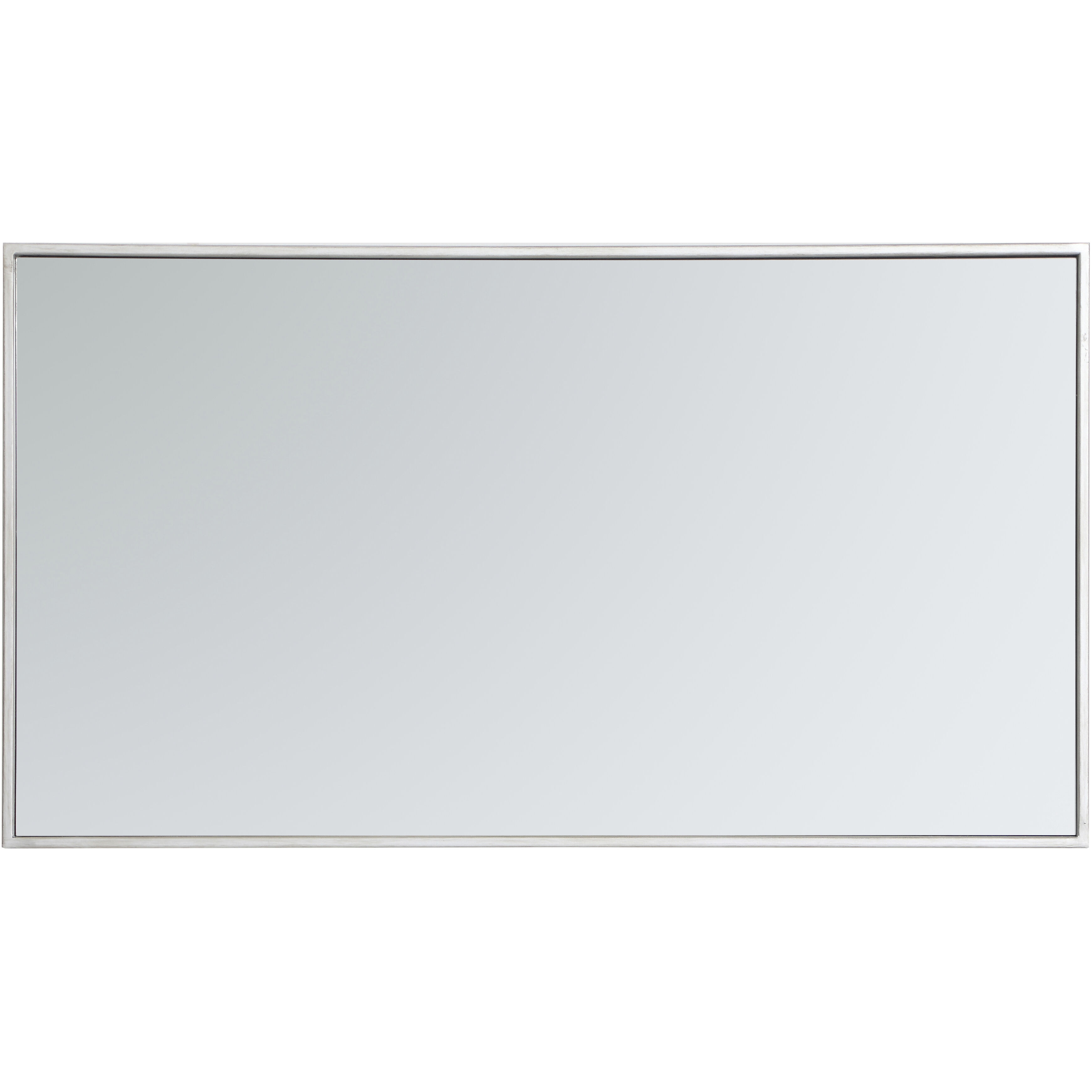 Monet 36 X 20 inch Silver Wall Mirror