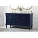 Lexington 60 X 22 X 35 inch Blue Vanity Sink Set
