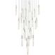 Aurora 25 Light 36 inch Chrome Chandelier Ceiling Light