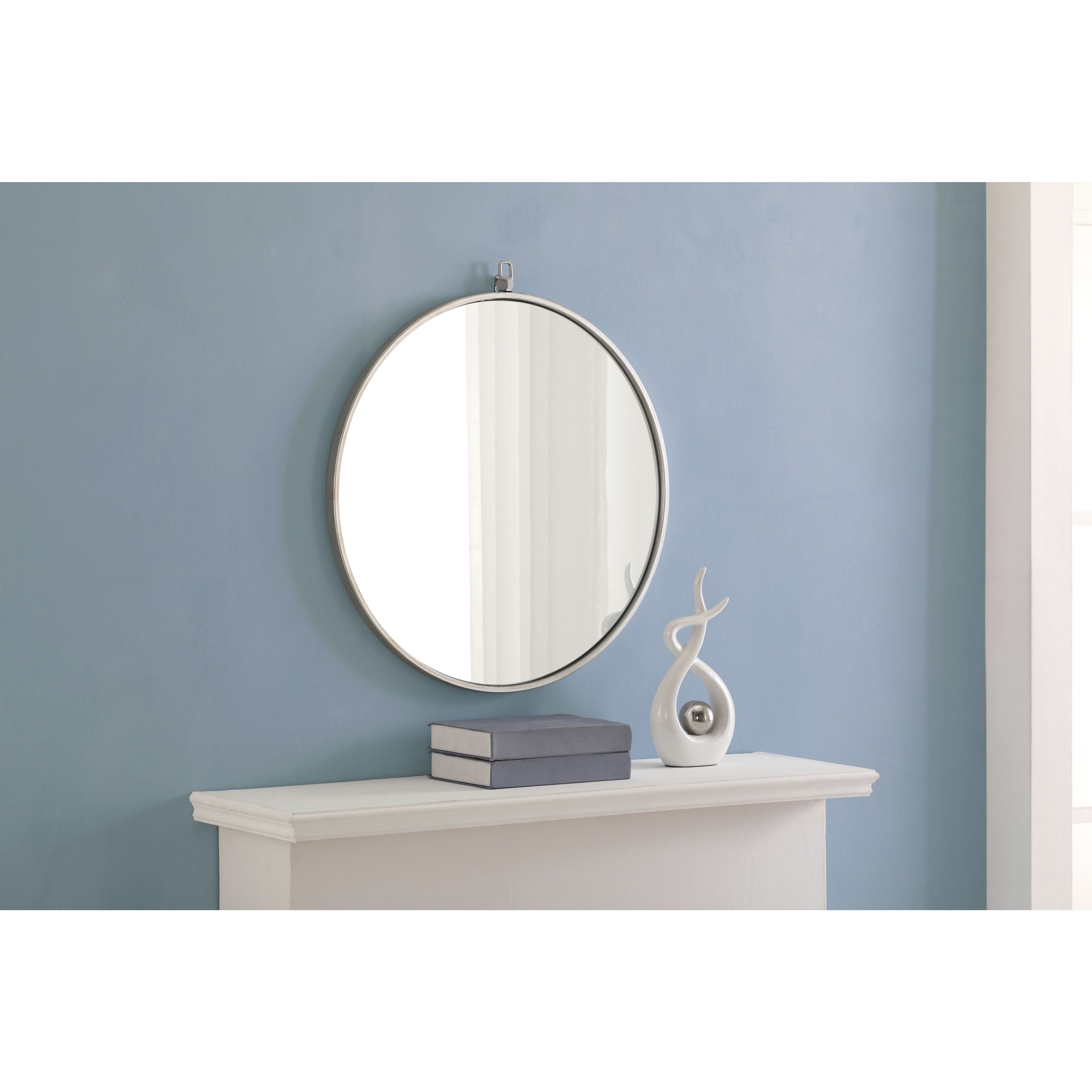 Eternity 24 X 24 inch Silver Wall Mirror