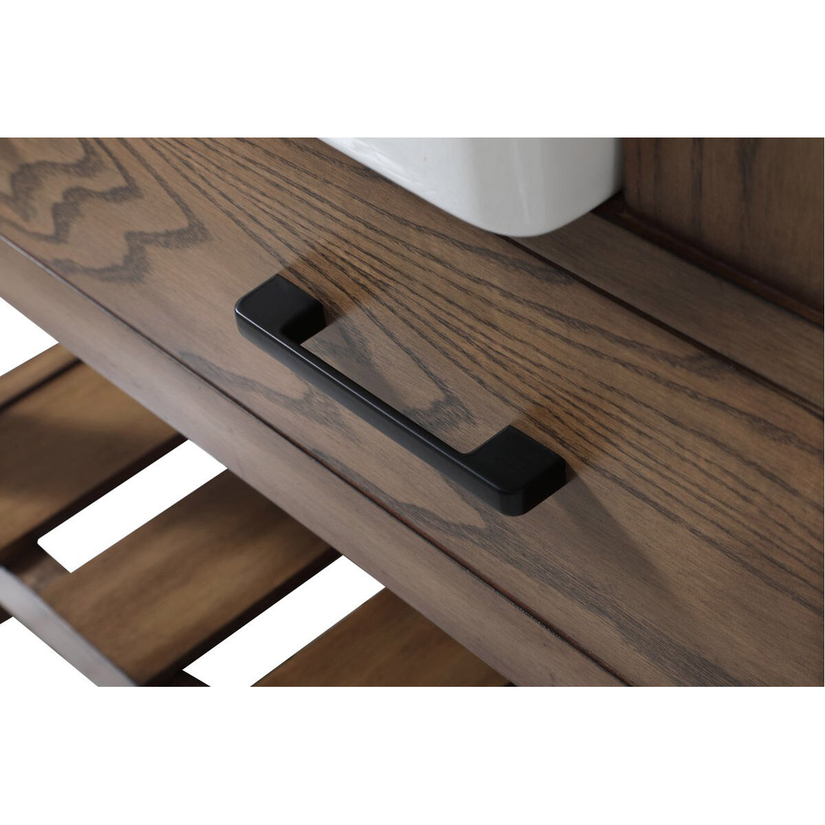 Clement 60 X 22 X 34 inch Driftwood Bathroom Vanity Cabinet