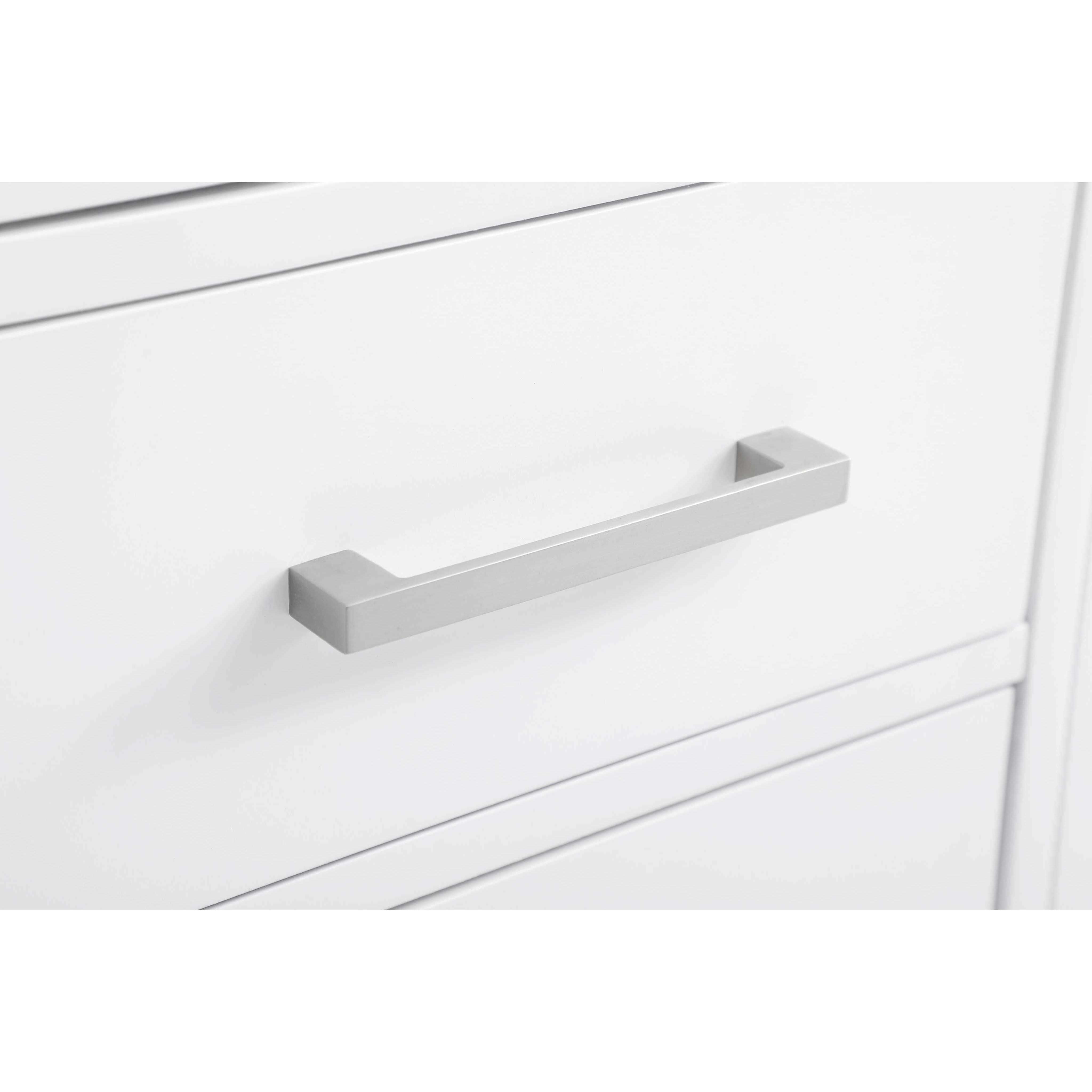 Lewis 60 X 22 X 34 inch White Vanity Sink Set