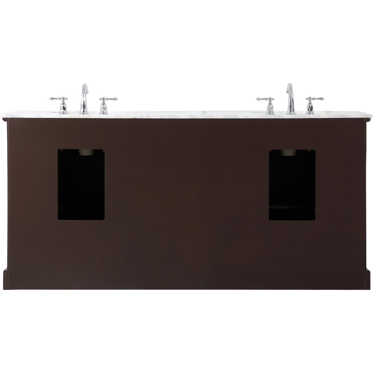 Americana 72 X 21.5 X 35 inch Teak Vanity Sink Set