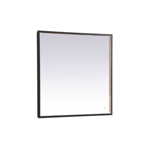 Pier 36 X 27 inch Black LED Mirror