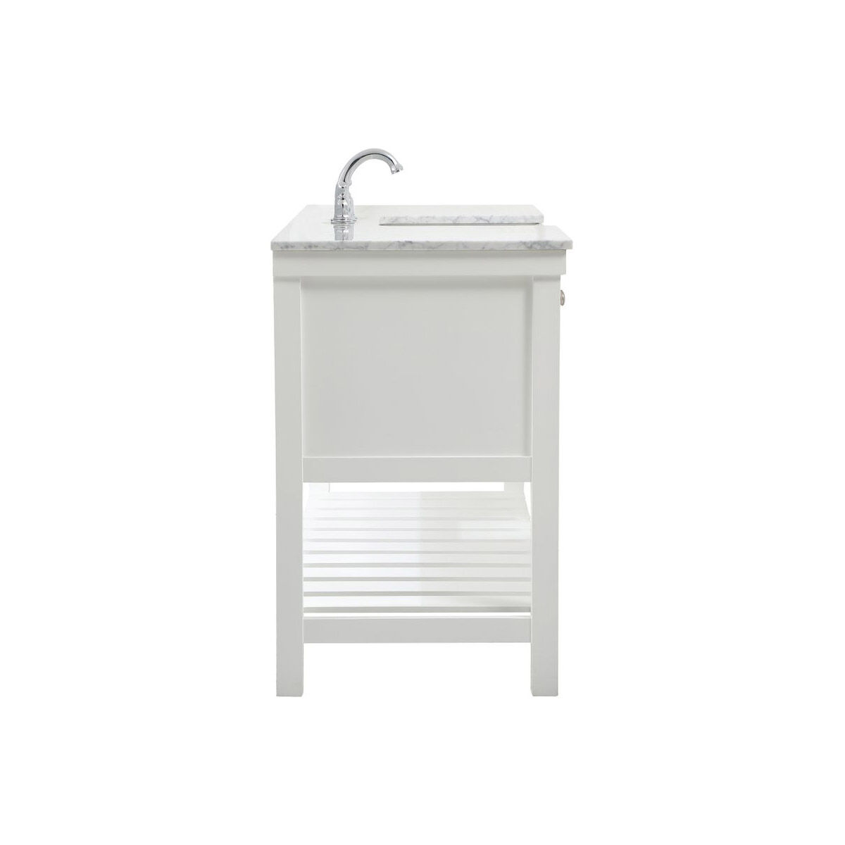 Clement 60 X 22 X 34 inch White Bathroom Vanity Cabinet