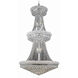 Primo 32 Light 36 inch Chrome Foyer Ceiling Light in Royal Cut