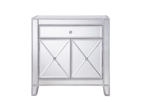 Contempo Silver Cabinet