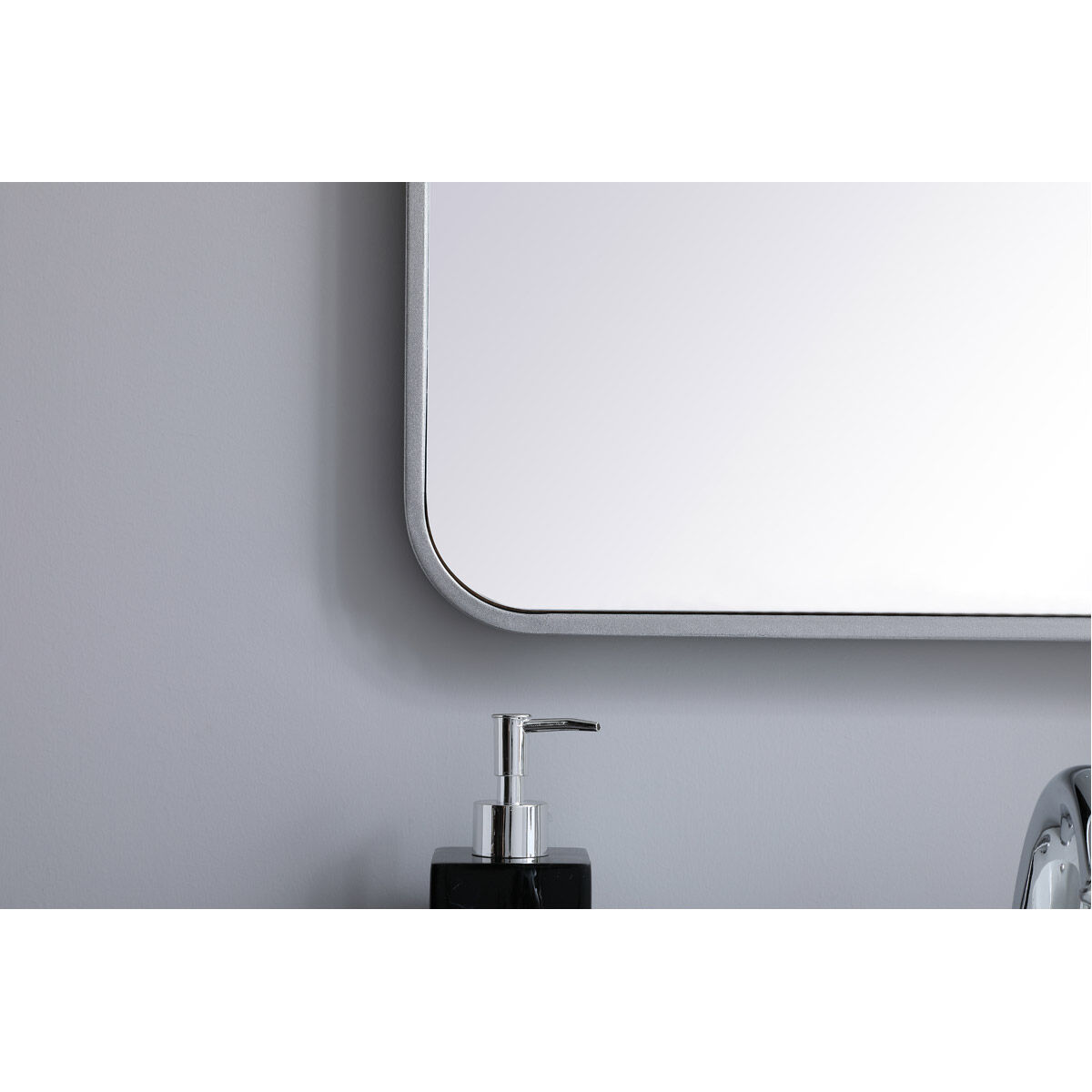 Evermore 36 X 22 inch Silver Mirror