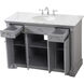 Clarence 48 X 22 X 35 inch Grey Vanity Sink Set