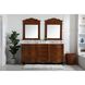 Danville 72 X 21 X 36 inch Teak Vanity Sink Set