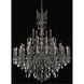 Rosalia 45 Light 54 inch Pewter Foyer Ceiling Light in Golden Teak, Royal Cut