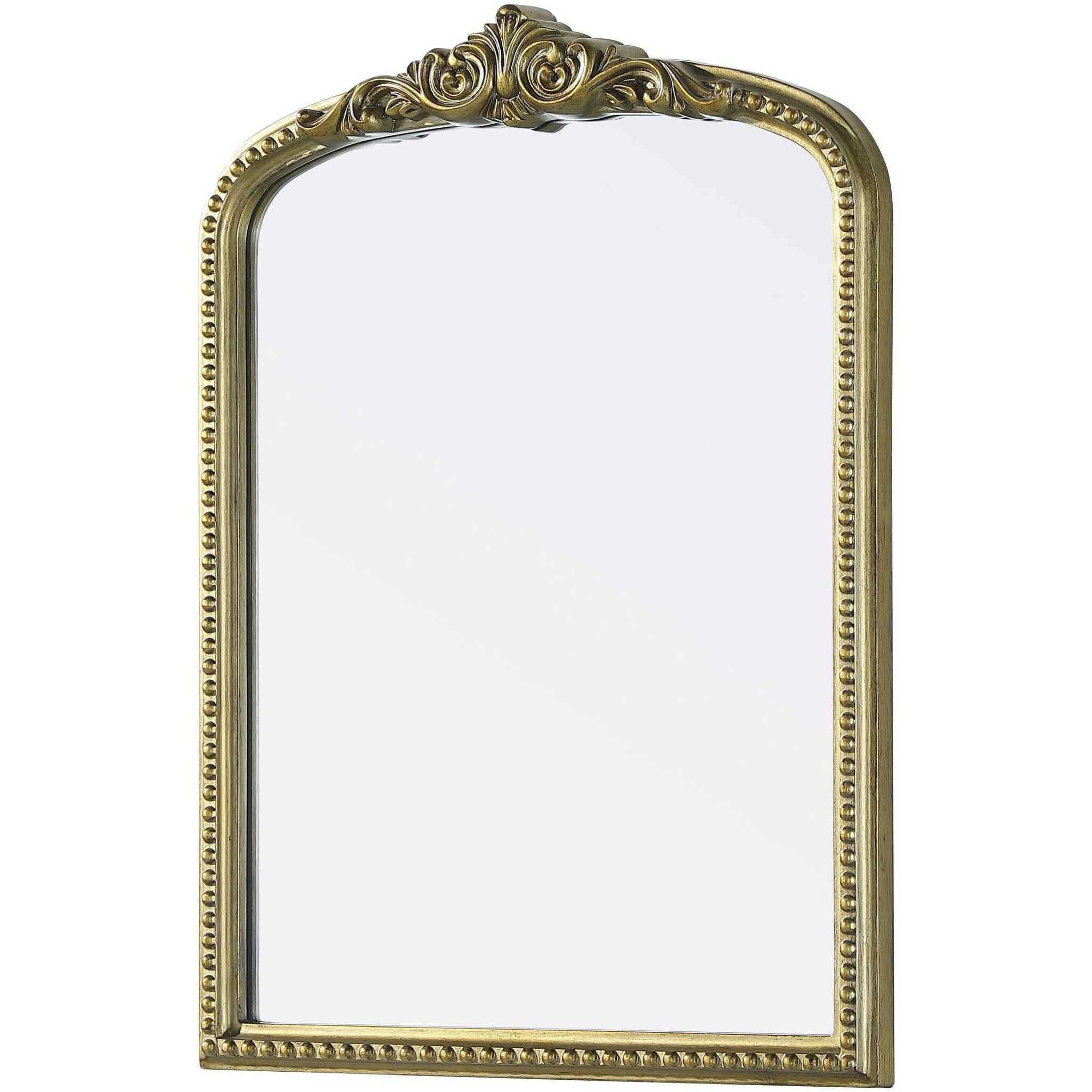 Naomi 30 X 22 inch Antique Brass Mirror