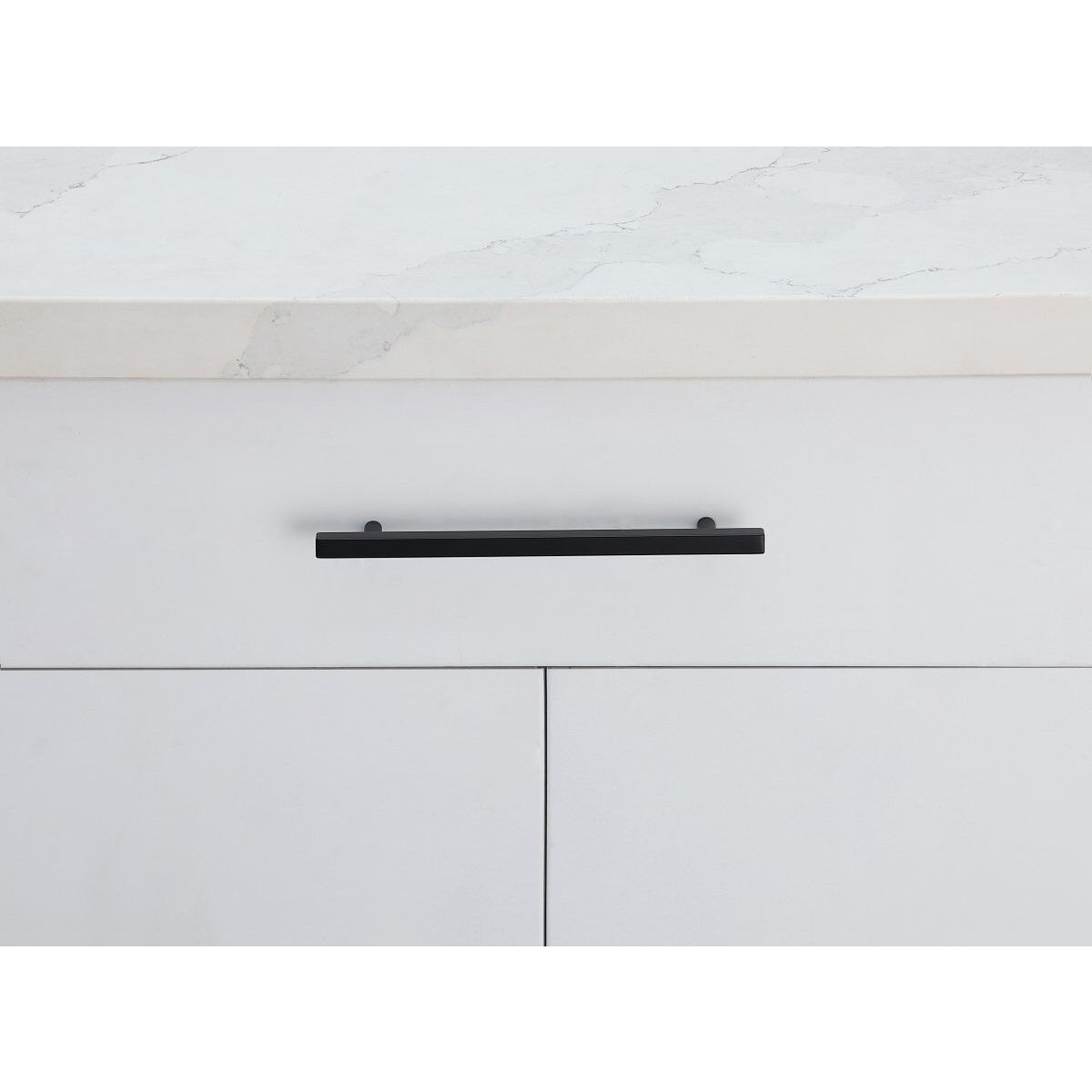 Dior Matte Black Hardware Drawer Pull, Set of 10