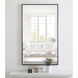 Monet 40 X 24 inch Black Wall Mirror