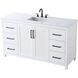 Alina 60 X 34 inch White Bathroom Vanity Cabinet