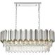 Willow 9 Light 14 inch Chrome Chandelier Ceiling Light
