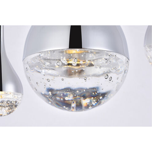 Amherst LED 4 inch Chrome Chandelier Ceiling Light
