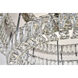 Monroe LED 34 inch Chrome Flush Mount Ceiling Light