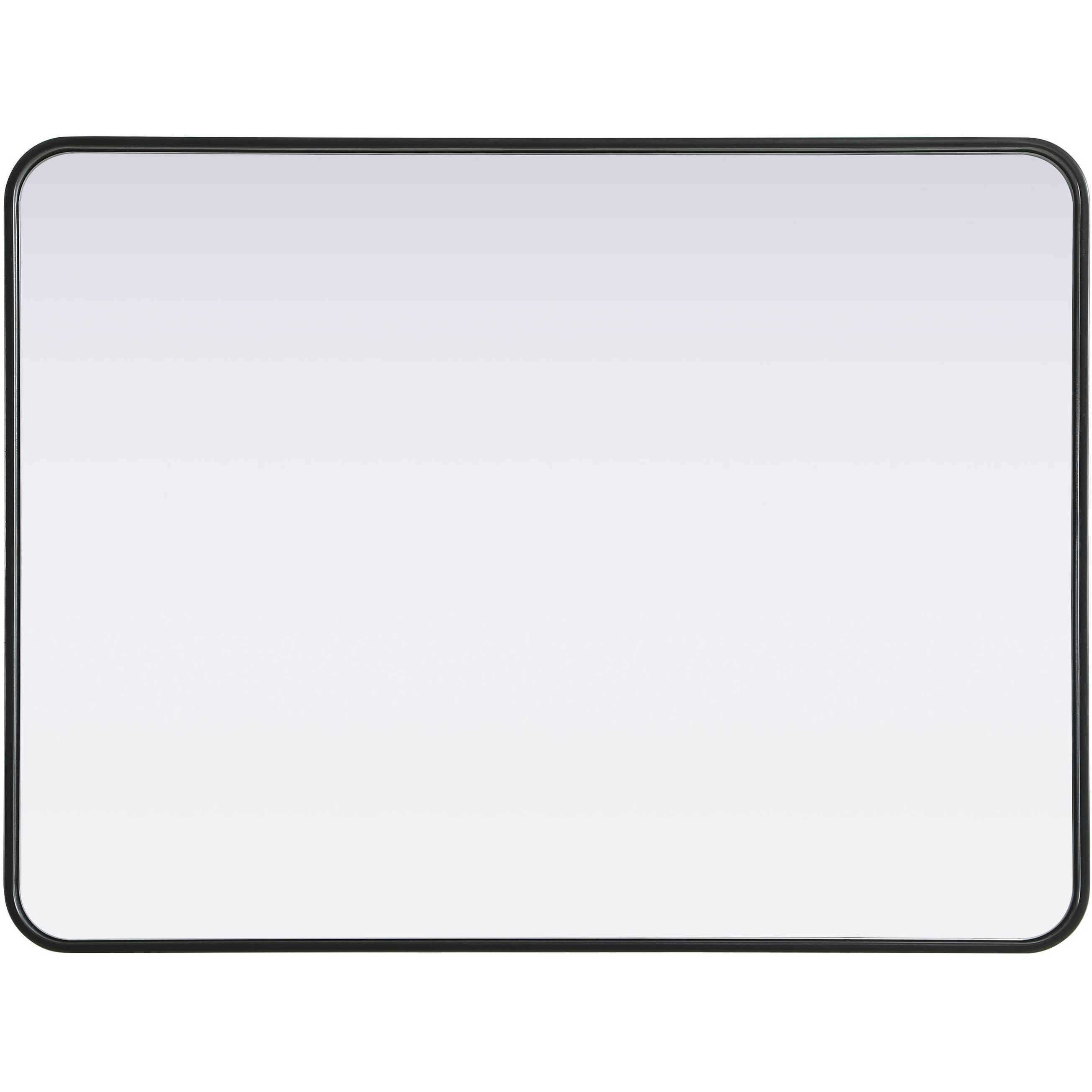 Remy 40 X 30 inch Black Mirror