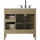 Blakely 36 X 34 inch Linen Oak Bathroom Vanity Cabinet