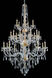 Verona 25 Light 43 inch Gold Foyer Ceiling Light in Clear, Royal Cut